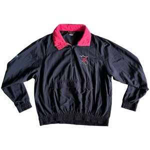 Vintage Pla-Jac By Dunbrooke Size 44-L-46 Made In USA The Denver Post 1/4 Jacket